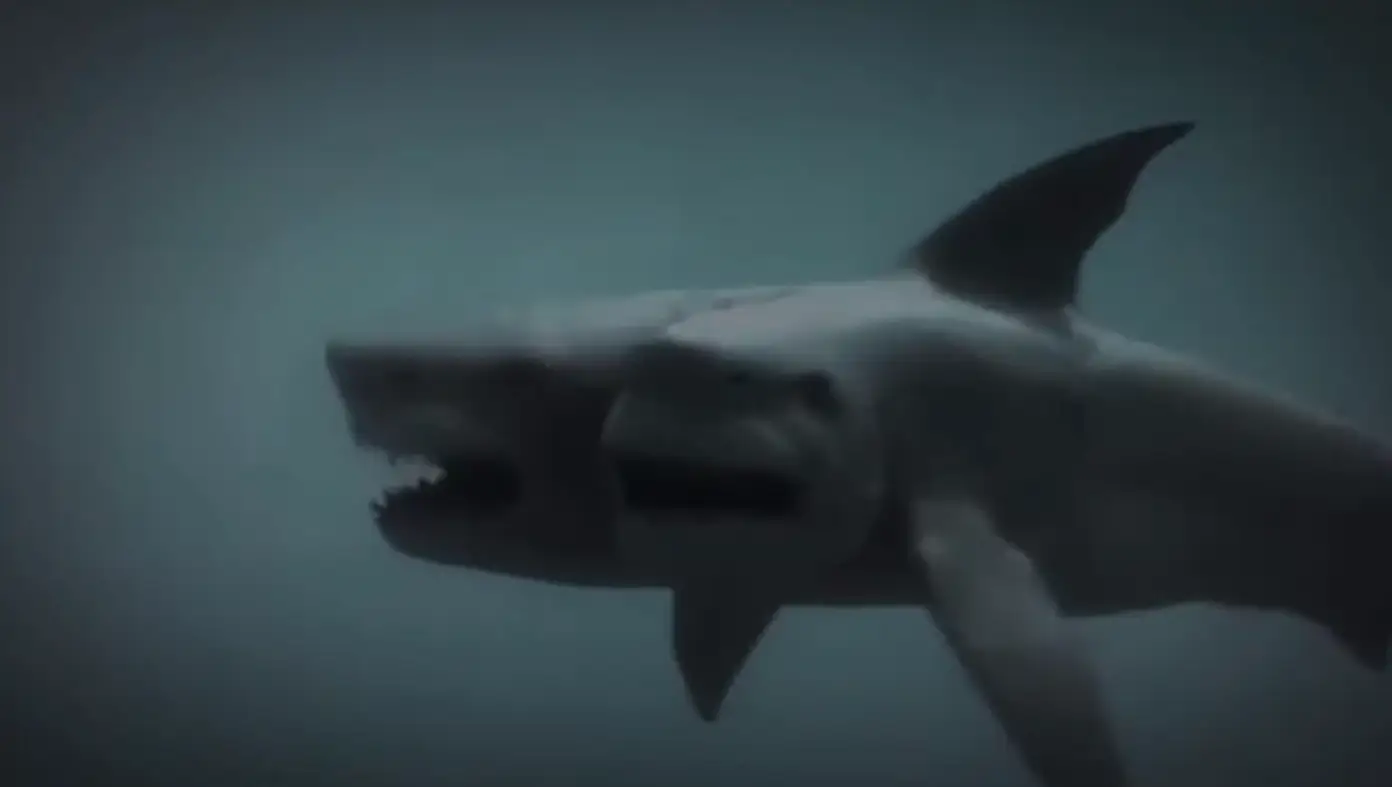 Portada El Ataque del tiTurón de Dos Cabezas (2-Headed Shark Attack)