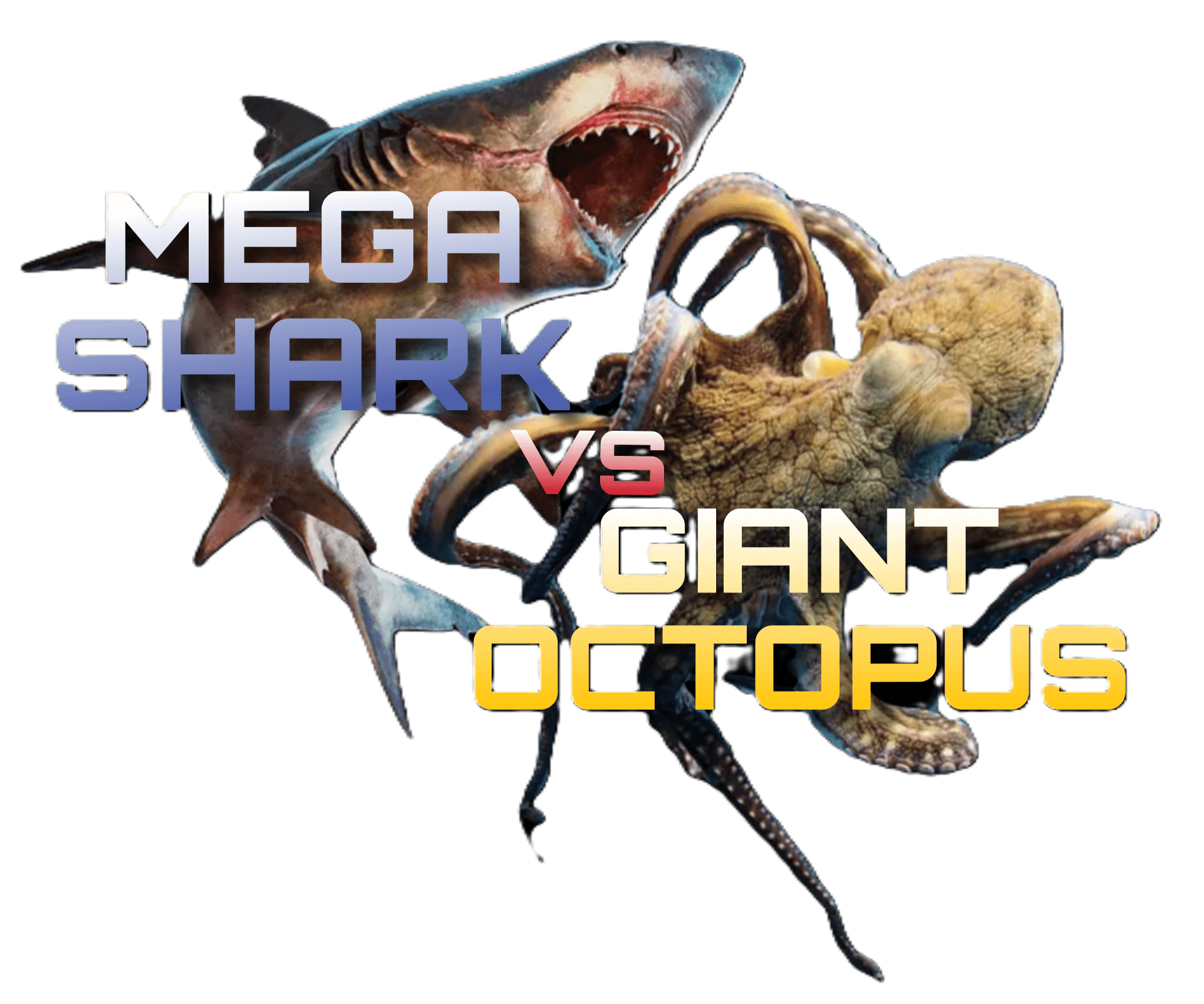 Mega Shark VS Giant Octopus
